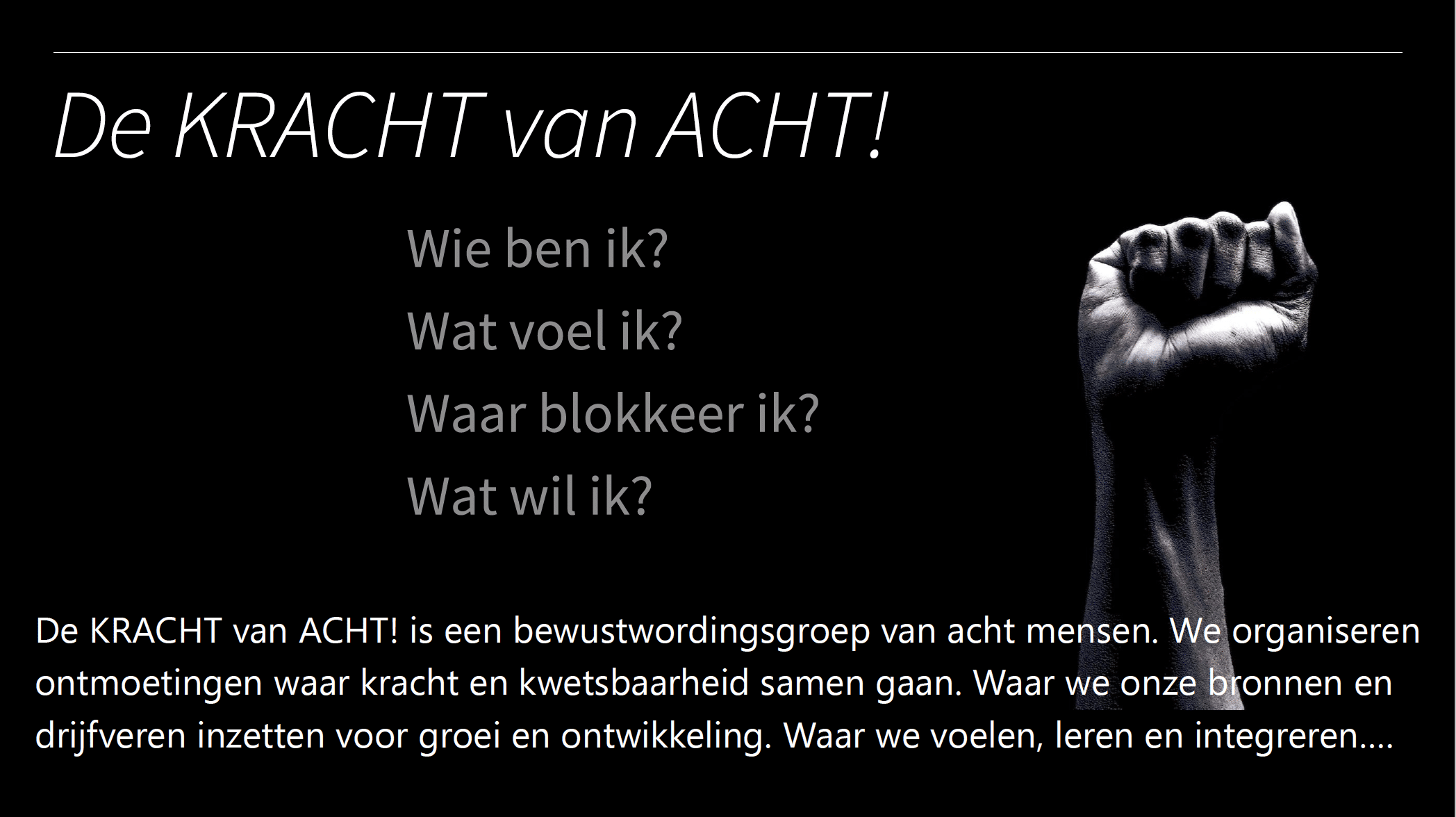 De kracht van 8