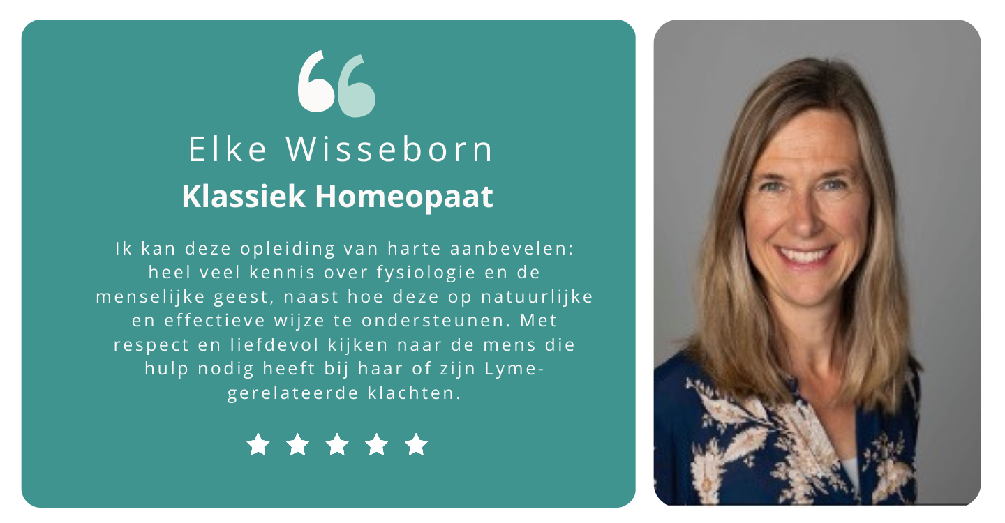 Nieuwe Lyme-expert | Klassiek Homeopaat Elke Wisseborn