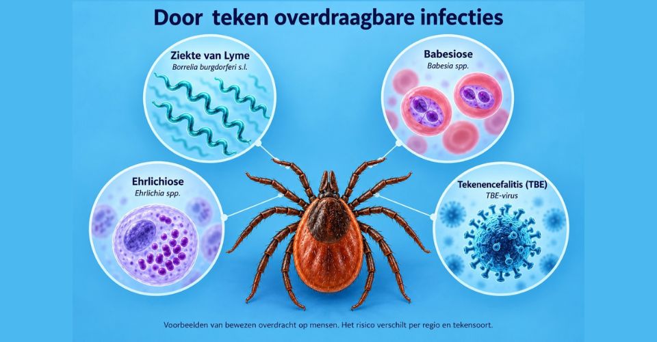 Nog klachten na een Lymebehandeling? Dit kunnen co-infecties zijn.